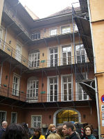 Haus in Graz beim Wassergang