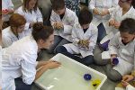 Wie viele Steine kann das Plastilinboot tragen? © Wasserland Steiermark Wie viele Steine kann das Plastilinboot tragen?