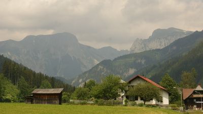 Majestätische Bergkulisse