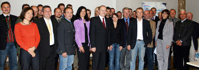 Teilnehmer an der Abschlussveranstaltung