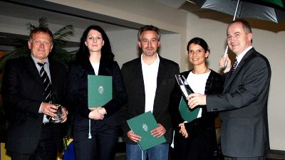 VDir. DI Wolfgang Malik (Grazer Stadtwerke AG), Eva-Maria Egghart, Joachim Haschek, Andrea Mahlknecht, Landesrat Johann Seitinger