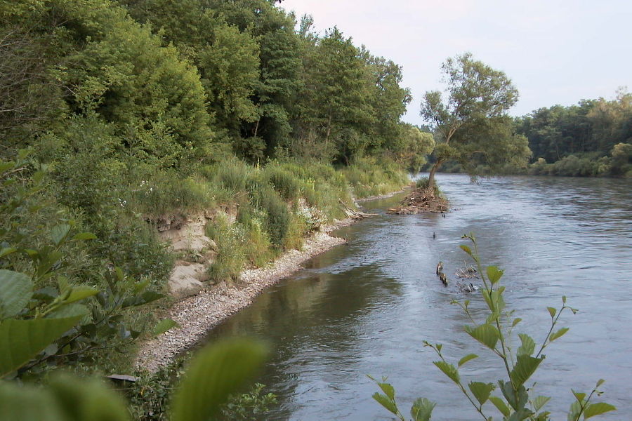 2003: Erosionstiefe bis zu 15m