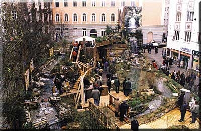 Wasserlauf am Tummelplatz in Graz