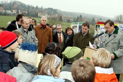 LR Seitinger, STR DI Dr. Rüsch, DI Topf, Mag. Fluch, DI Adelwöhrer, HR DI Hornich 