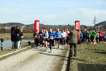 Start des Wasser- und Kanallaufes in Andritz beim Wasserwerk 