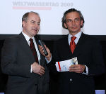 LR Johann Seitinger und Moderator Gernot Rath