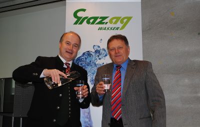 Landesrat Johann Seitinger, Vorstandsdirektor Wolfgang Malik (Graz AG)