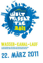 Wasser-Kanal-Lauf