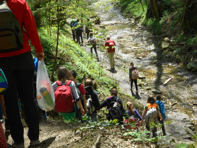 zurück durch die Rettenbachklamm