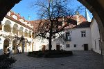 Innenhof im Schloss St.Martin