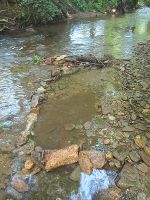 Staudamm mit Becken