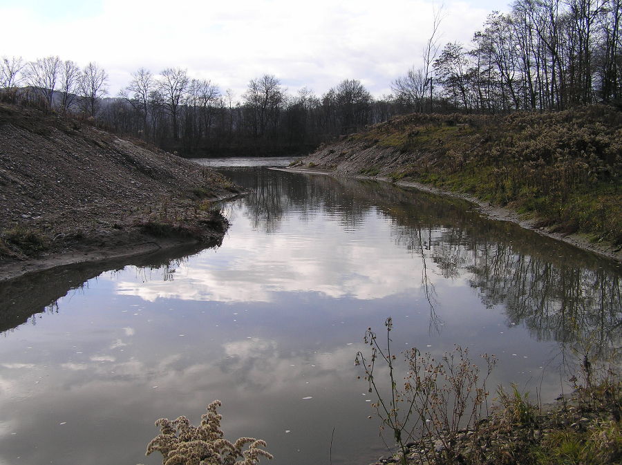 Öffung Seitengerinne 2007