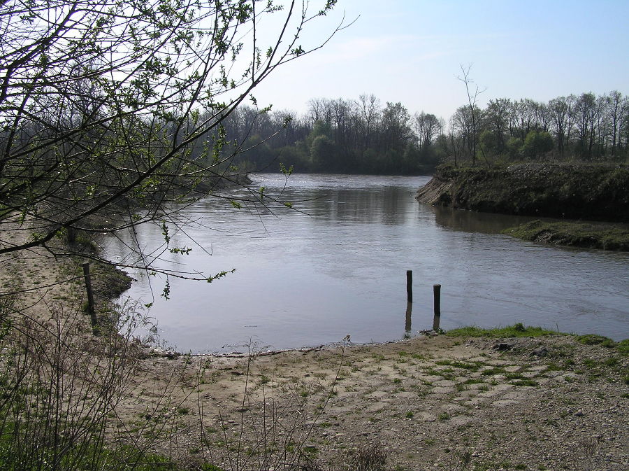 Mündung 2009 (nach Fertigstellung)