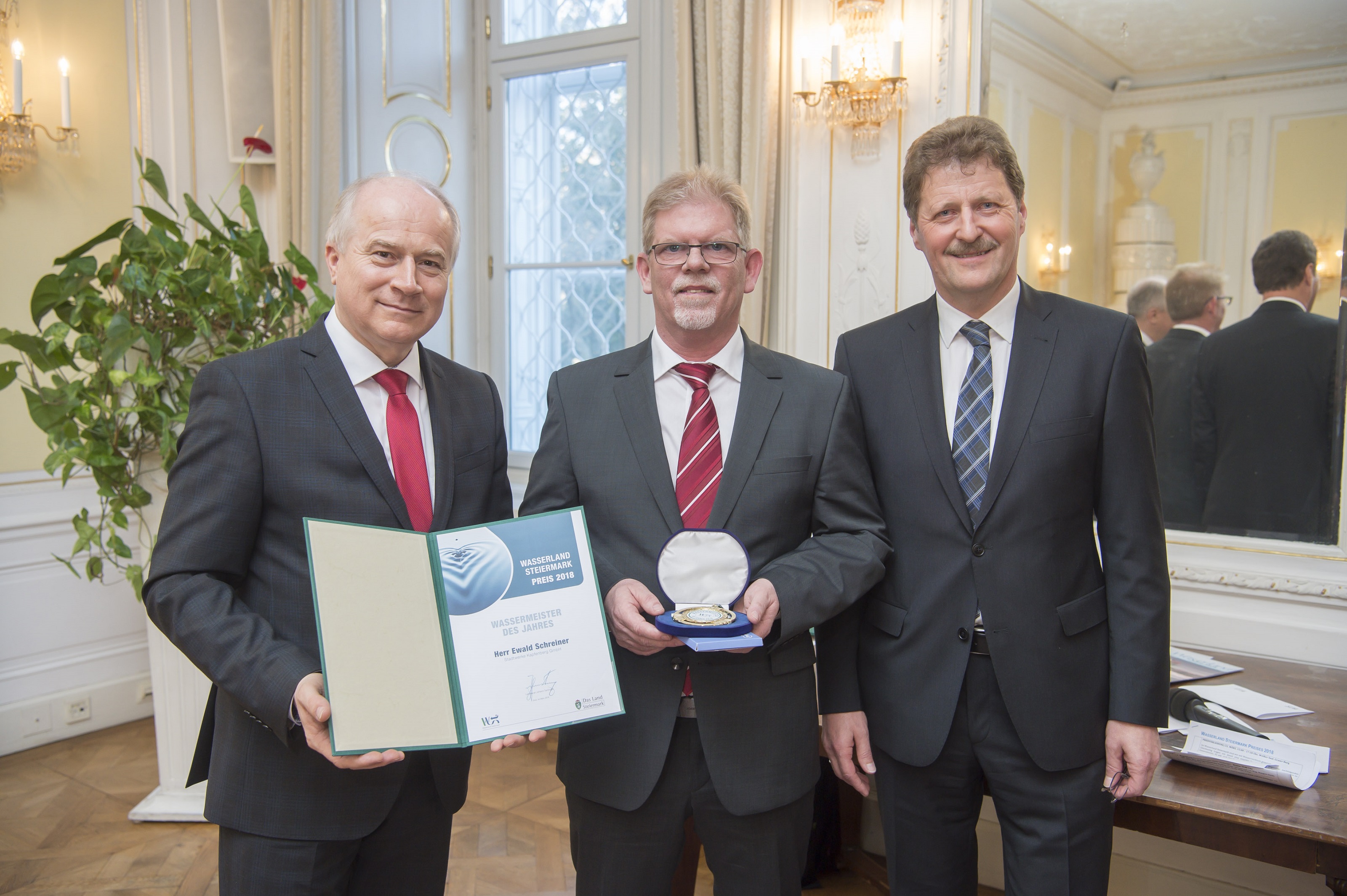 Wassermeister des Jahres: Ewald Schreiner