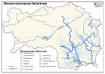 Überblick über die wichtigsten steirischen Trinkwasserversorgungsleitungen