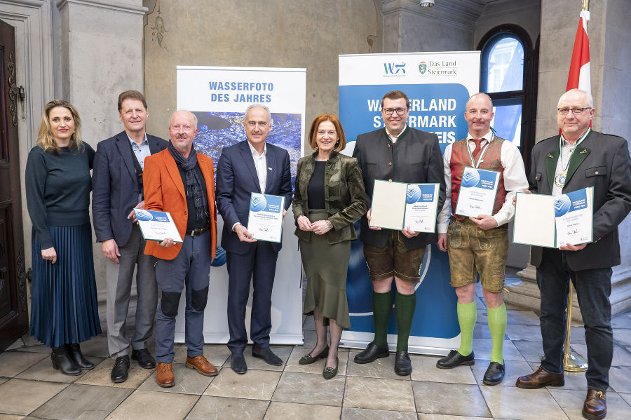 Wasserland Steiermark Preis Verleihung: