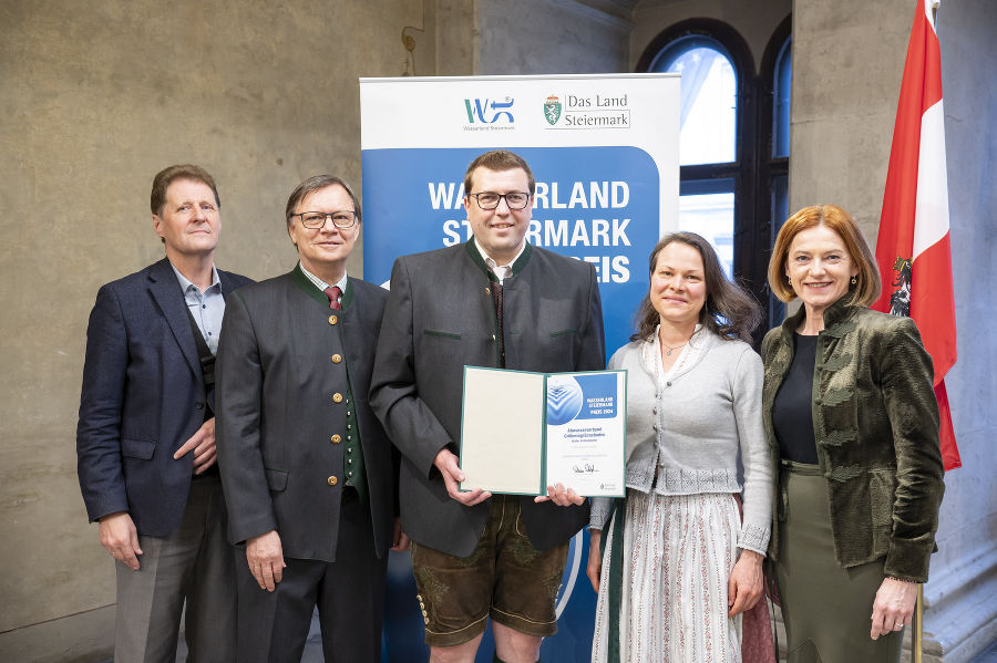 Wasserland Steiermark Preis Verleihung: