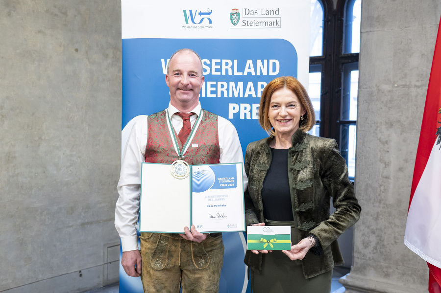 Wasserland Steiermark Preis Verleihung: